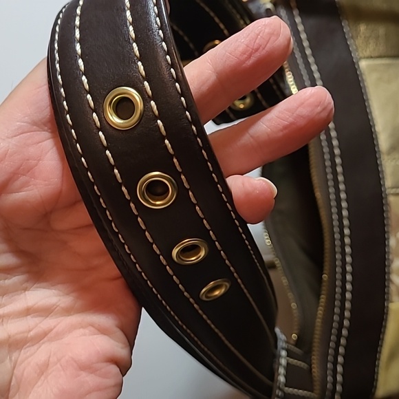 Coach gold metallicshoulder bag - Picture 9 of 10